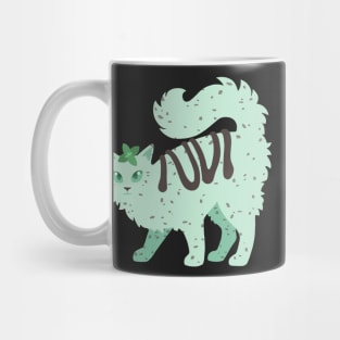 Mint Chocolate Chip Cat Mug